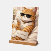 So very unbothered アクリルサイン (傾斜)