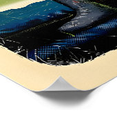 SOAD Poster Matte  Art Print. System Of A Down ポスター (角)