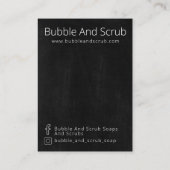 Soapディスプレイカードの例 名刺 (裏面)