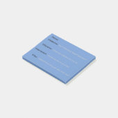 SOAPノートポストイット(セラピー学生用) ポストイット (アングル)