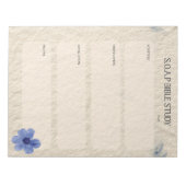 SOAPバイブル勉強メモ ノートパッド (正面)