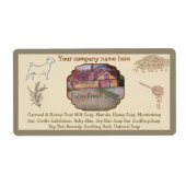 soapラベルテンプレート ラベル (正面)