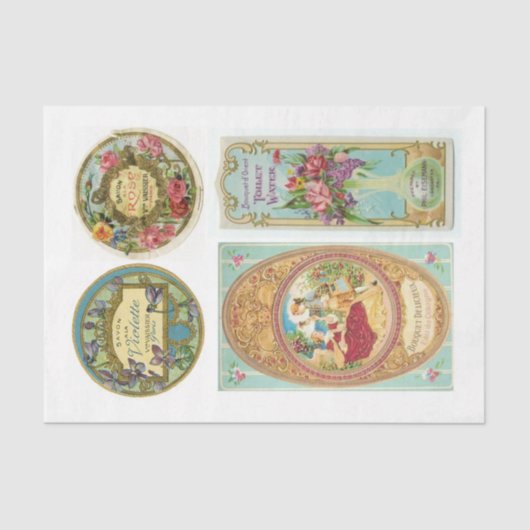 SOAPラベル13 10x15ヴィンテージ分離 薄葉紙 (正面)