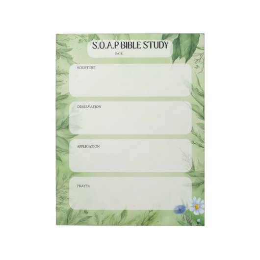 SOAP聖書勉強ノートパッド ノートパッド (回転)