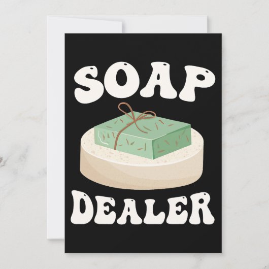 SOAP販売部門 招待状 (正面)