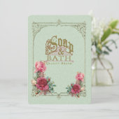 SOAP & BATH ～招待状/イベントカード 招待状 (スタンド正面)