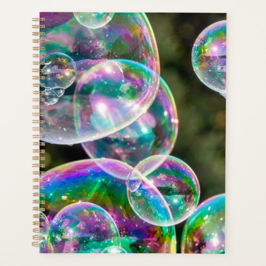 Soap bubbles プランナー手帳 (正面)