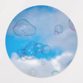 Soap bubbles ラベル (デザイン1)