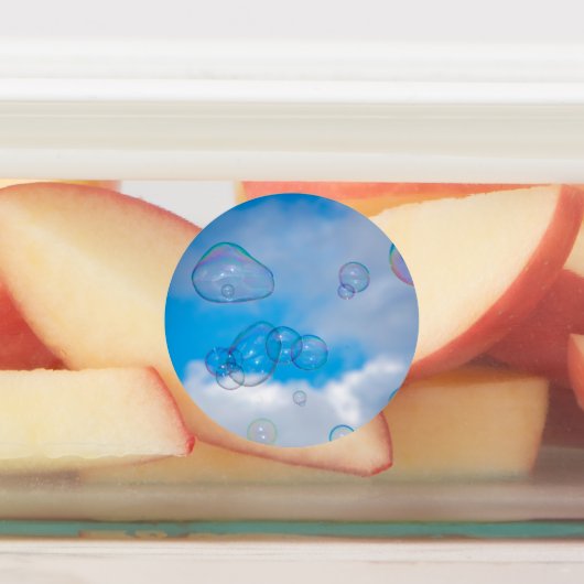 Soap bubbles ラベル (貼付)