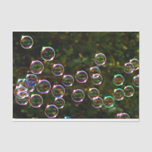 Soap Bubbles 12 Decopageティッシュペーパー 薄葉紙 (正面)