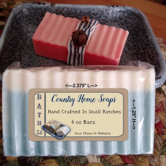 Soap Business Soapバー製品ラベル ラベル