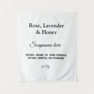 soap name weight webサイトの素材詳細q r タペストリー