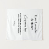 soap name weight webサイトの素材詳細q r タペストリー (正面(横))