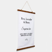 soap name weight webサイトの素材詳細q r 吊り下げ型タペストリー (傾斜あり)