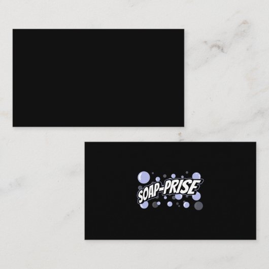 SoapEnterprise手作りクラフトフェアせっけん製造 名刺 (正面/裏面)