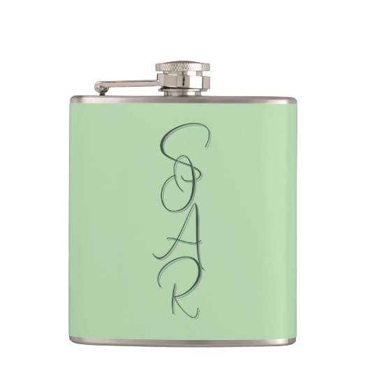 Soar Vinyl Wrapped Flask フラスク (正面)