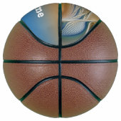 Soaring、抽象芸術ファンタジーフラクタル（青い名前） バスケットボール (右)