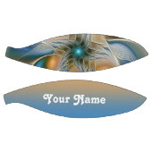 Soaring、抽象芸術ファンタジーフラクタル（青い名前） バスケットボール (パネル)