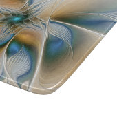 Soaring、抽象芸術ファンタジーFractal Art With Blue カッティングボード (角)