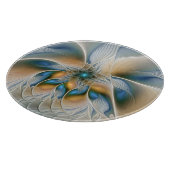 Soaring、抽象芸術ファンタジーFractal Art With Blue カッティングボード (角)