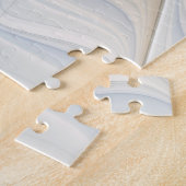 Soaring、抽象芸術ファンタジーFractal Art With Blue ジグソーパズル (側面)