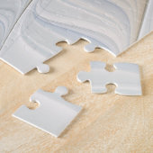 Soaring、抽象芸術ファンタジーFractal Art With Blue ジグソーパズル (側面)