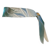 Soaring、抽象芸術ファンタジーFractal Art With Blue タイヘッドバンド (回転90)