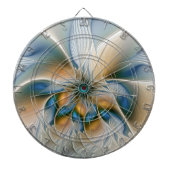 Soaring、抽象芸術ファンタジーFractal Art With Blue ダーツボード (正面)