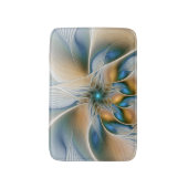 Soaring、抽象芸術ファンタジーFractal Art With Blue バスマット (正面縦)