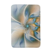 Soaring、抽象芸術ファンタジーFractal Art With Blue バスマット (正面縦)