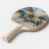 Soaring、抽象芸術ファンタジーFractal Art With Blue 卓球ラケット (正面アングル)