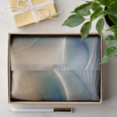 Soaring、抽象芸術ファンタジーFractal Art With Blue 薄葉紙 (ギフト)