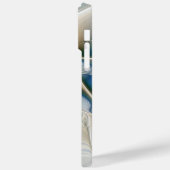 Soaring、抽象芸術ファンタジーFractal Art With Blue Case-Mate iPhoneケース (裏面 / 左)