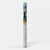 Soaring、抽象芸術ファンタジーFractal Art With Blue Case-Mate iPhoneケース (裏面/右)