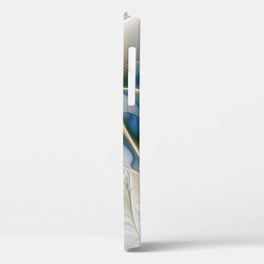 Soaring、抽象芸術ファンタジーFractal Art With Blue Case-Mate iPhoneケース (裏面 / 左)