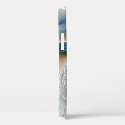 Soaring、抽象芸術ファンタジーFractal Art With Blue Case-Mate iPhoneケース (裏面 / 右)