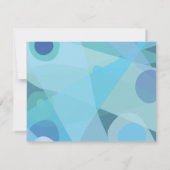 SOARING BUTTERFLYバルミツワーRSVP返信カード 出欠カード (裏面)