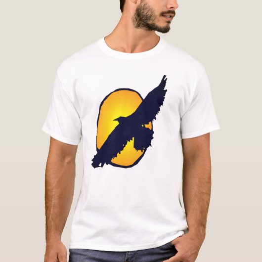 Soaring Eagle Tシャツ – カスタムBald Eagle Tee (正面)