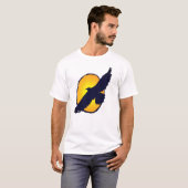 Soaring Eagle Tシャツ – カスタムBald Eagle Tee (正面フル)