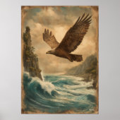 Soaring Horizon — Mid-Century Retro Vintage ポスター (正面)