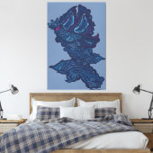 soaring in the Beauty of Nature キャンバスプリント (インサイチュ (寝室))