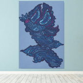 soaring in the Beauty of Nature キャンバスプリント (インサイチュ (ウッドフロア))