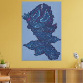 soaring in the Beauty of Nature キャンバスプリント (インサイチュ (リビング))