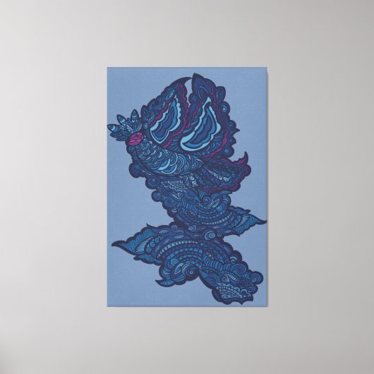 soaring in the Beauty of Nature キャンバスプリント (正面)