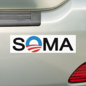 SOBAMA バンパーステッカー (車上)