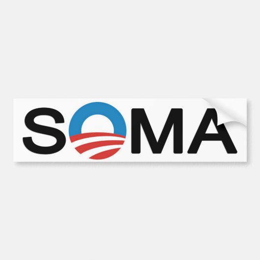 SOBAMA バンパーステッカー (正面)