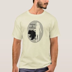 Sobear及び娘(冷静およびきれい) Tシャツ