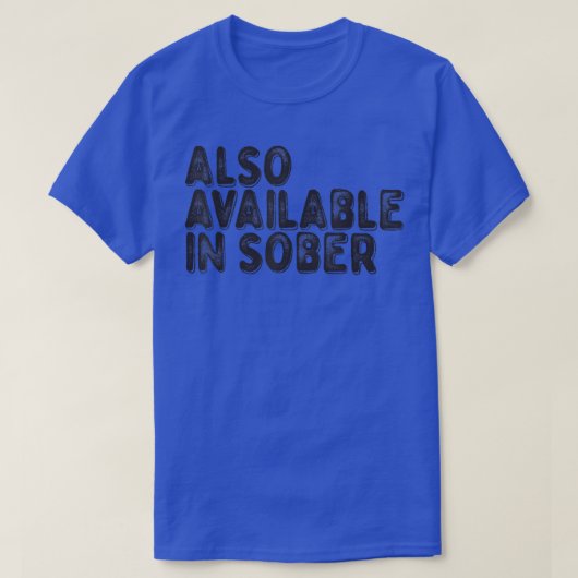 Soberでも利用可能 Tシャツ (デザイン正面)