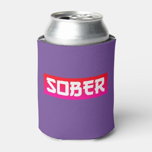 SOBERパープル 缶クーラー (缶正面)