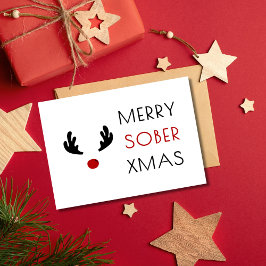 Soberミニマル Christmas、Sober Supportクリスマス カード